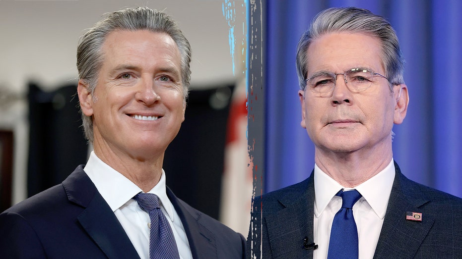 Bessent mocks Newsom at Davos as 'Patrick Bateman meets Sparkle Beach Ken'