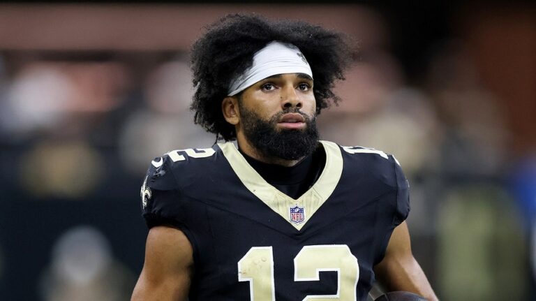 Saints star wide receiver hospitalized after blood clot was found in his lung: report