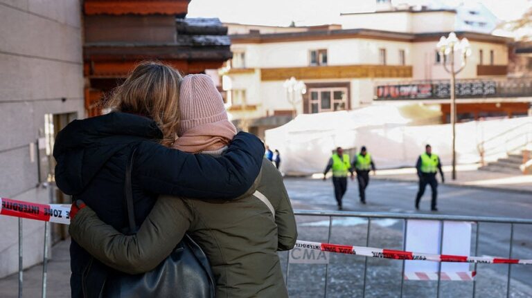 At least 40 dead in fire at Swiss Alps bar during New Year’s celebrations, police say