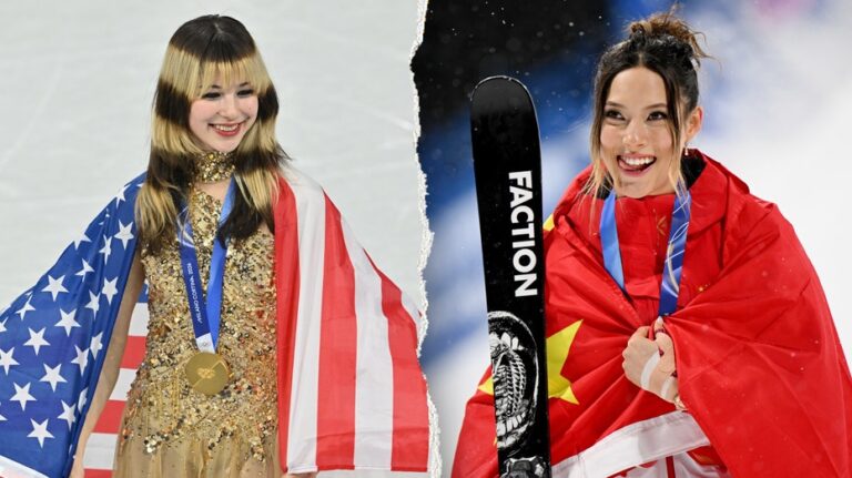 Eileen Gu comments on Alysa Liu's historic gold medal