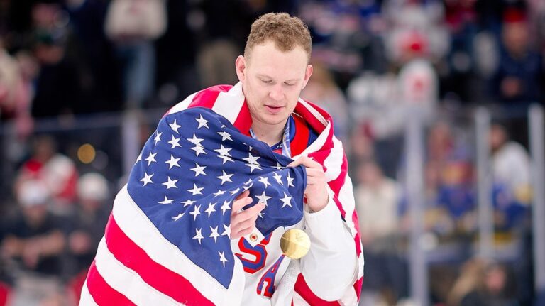 Team USA star Brady Tkachuk says he was tested for drugs right after men’s hockey team won Olympic gold