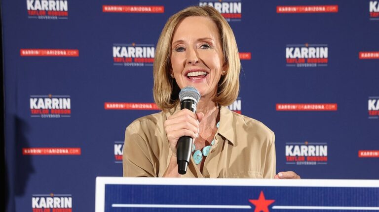 GOP Arizona governor candidate drops out but doesn't endorse