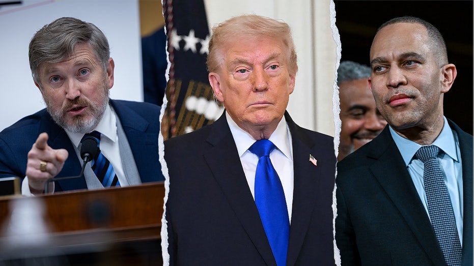Massie-led push to handcuff Trump on Iran gets Jeffries' backing