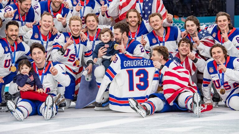 Johnny Gaudreau's sister talks Team USA honoring her late brother after winning Olympic gold