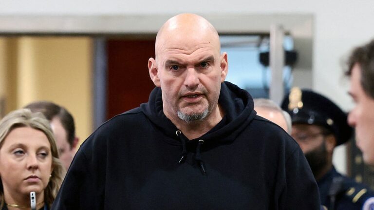 Fetterman ‘baffled’ by lack of support for Trump’s Iran strikes and death of ‘evil’ leaders