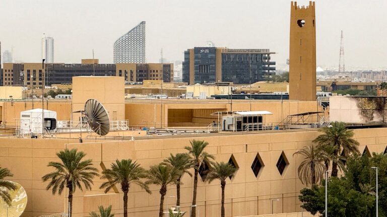 US Embassy struck by drones in Saudi Arabia as Americans instructed to shelter in place