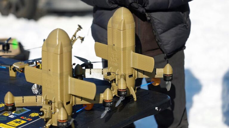 Iranian drone attacks strain US air defenses as Ukraine pitches low-cost interceptors