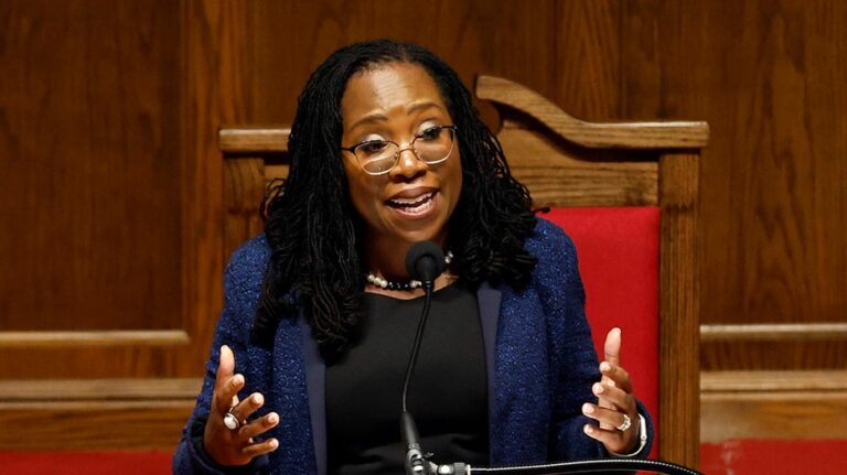 Jackson publicly airs grievances with conservative colleagues over Trump-era rulings