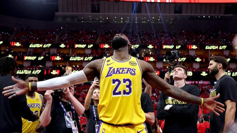The timeline got a little too horny for LeBron James Friday night