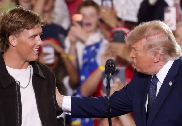 Trump gushes over Giants' Jaxson Dart, says he wondered if QB was a 'male model'