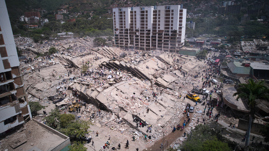 Venezuelan earthquake death toll hits at least 920 as US rescuers race against critical survival window
