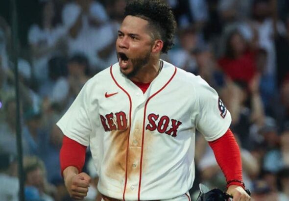 Red Sox star weeps for earthquake-hit Venezuela after home run, gets tossed by umpire minutes later