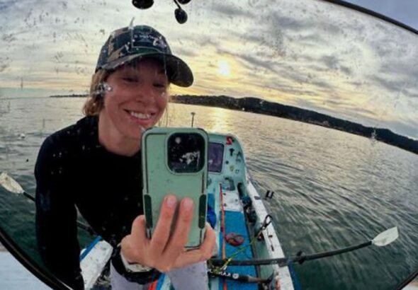 Grand Canyon rafting guide becomes first American woman to row solo across Pacific in record-breaking fashion